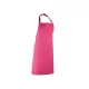 PREMIER PR150 unisex hosszú kötény állítható nyakpánttal 90cm sötét rózsa -U()