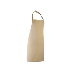   PREMIER PR150 unisex hosszú kötény állítható nyakpánttal 90cm Khaki -U()