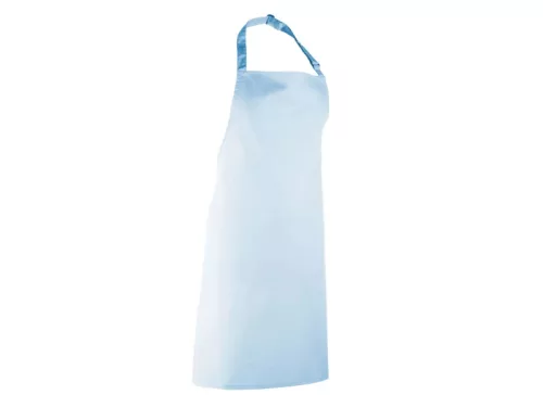 PREMIER PR150 unisex hosszú kötény állítható nyakpánttal 90cm világoskék -U()