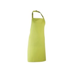   PREMIER PR150 unisex hosszú kötény állítható nyakpánttal 90cm lime -U()