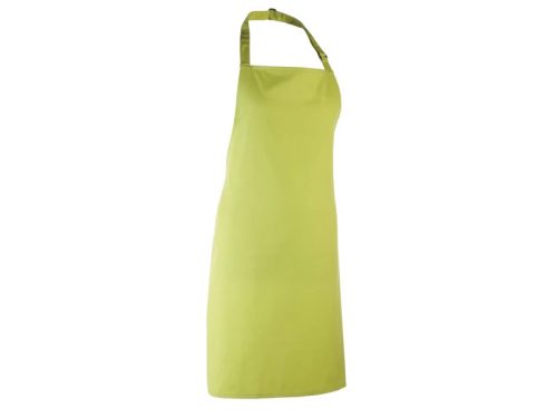 PREMIER PR150 unisex hosszú kötény állítható nyakpánttal 90cm lime -U()
