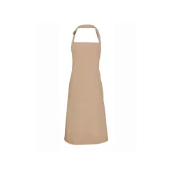   PREMIER PR150 unisex hosszú kötény állítható nyakpánttal 90cm tejszín -U()