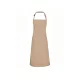 PREMIER PR150 unisex hosszú kötény állítható nyakpánttal 90cm tejszín -U()