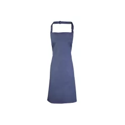   PREMIER PR150 unisex hosszú kötény állítható nyakpánttal 90cm tengerkék -U()