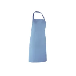   PREMIER PR150 unisex hosszú kötény állítható nyakpánttal 90cm Mid kék -U()
