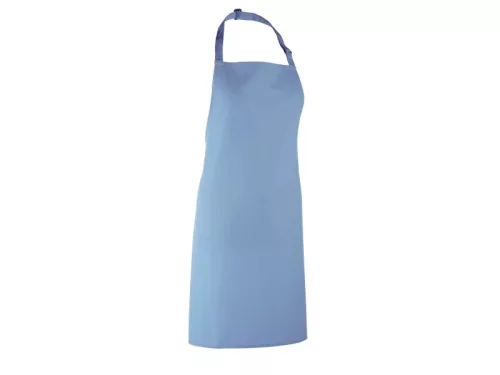 PREMIER PR150 unisex hosszú kötény állítható nyakpánttal 90cm Mid kék -U()