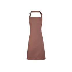   PREMIER PR150 unisex hosszú kötény állítható nyakpánttal 90cm mokka -U()