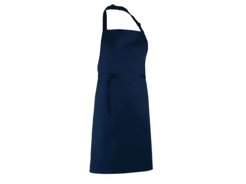 PREMIER PR150 unisex hosszú kötény állítható nyakpánttal 90cm sötétkék -U()
