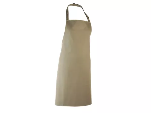 PREMIER PR150 unisex hosszú kötény állítható nyakpánttal 90cm olajzöld -U()