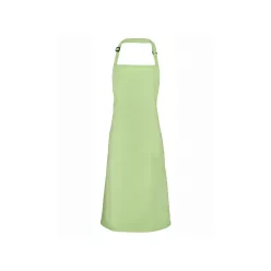  PREMIER PR150 unisex hosszú kötény állítható nyakpánttal 90cm pisztácia -U()