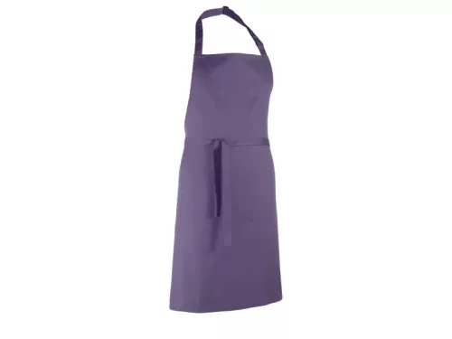 PREMIER PR150 unisex hosszú kötény állítható nyakpánttal 90cm lila -U()