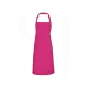 PREMIER PR150 unisex hosszú kötény állítható nyakpánttal 90cm tört málna -U()