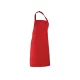 PREMIER PR150 unisex hosszú kötény állítható nyakpánttal 90cm piros -U()