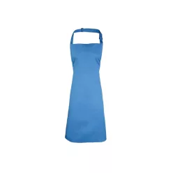  PREMIER PR150 unisex hosszú kötény állítható nyakpánttal 90cm zafír -U()