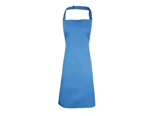 PREMIER PR150 unisex hosszú kötény állítható nyakpánttal 90cm zafír -U()