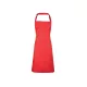 PREMIER PR150 unisex hosszú kötény állítható nyakpánttal 90cm eper -U()
