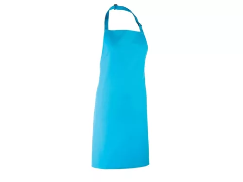 PREMIER PR150 unisex hosszú kötény állítható nyakpánttal 90cm Turquoise -U()