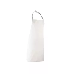  PREMIER PR150 unisex hosszú kötény állítható nyakpánttal 90cm fehér -XL()