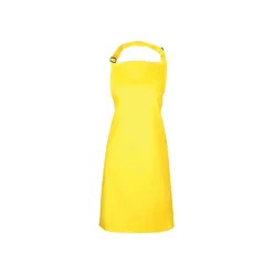   PREMIER PR150 unisex hosszú kötény állítható nyakpánttal 90cm sárga -U()
