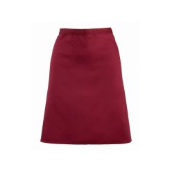 PREMIER PR151 unisex pincér kötény bordó -U()
