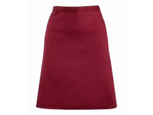 PREMIER PR151 unisex pincér kötény bordó -U()