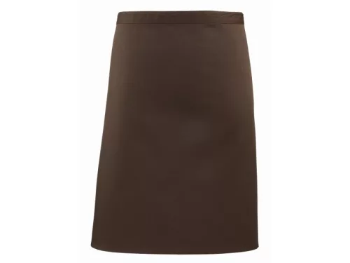 PREMIER PR151 unisex pincér kötény barna -U()