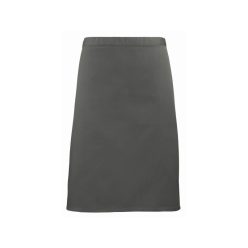 PREMIER PR151 unisex pincér kötény sötétszürke -U()