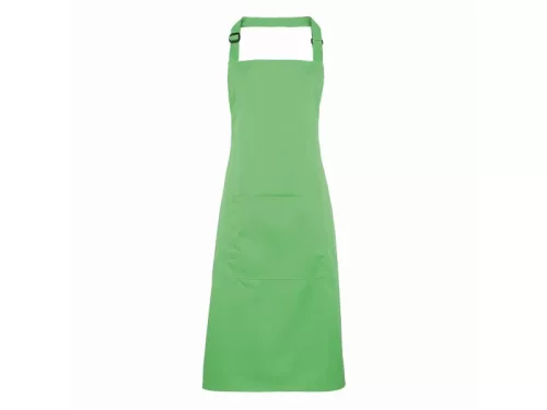 PREMIER PR154 unisex hosszú kötény nagy zsebbel almazöld -U()