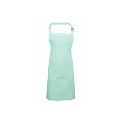   PREMIER PR154 unisex hosszú kötény nagy zsebbel vízkék -U()