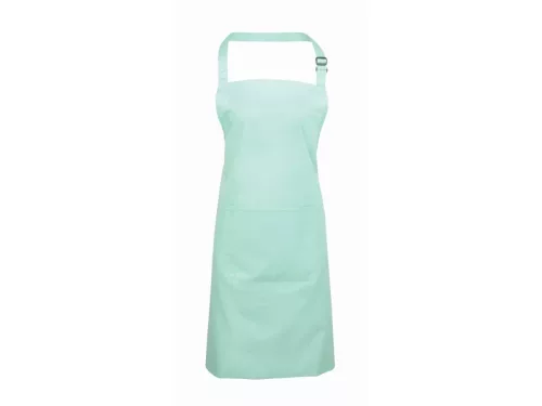PREMIER PR154 unisex hosszú kötény nagy zsebbel vízkék -U()