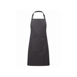   PREMIER PR154 unisex hosszú kötény nagy zsebbel antracit -U()