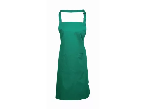 PREMIER PR154 unisex hosszú kötény nagy zsebbel smaragdzöld -U()