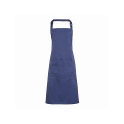   PREMIER PR154 unisex hosszú kötény nagy zsebbel tengerkék -U()