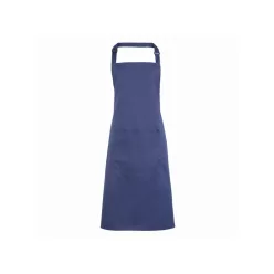   PREMIER PR154 unisex hosszú kötény nagy zsebbel tengerkék -U()