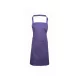 PREMIER PR154 unisex hosszú kötény nagy zsebbel lila -U()