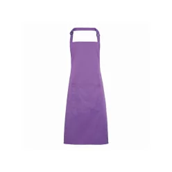   PREMIER PR154 unisex hosszú kötény nagy zsebbel viola -U()