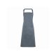 PREMIER PR154 unisex hosszú kötény nagy zsebbel acélszürke -U()