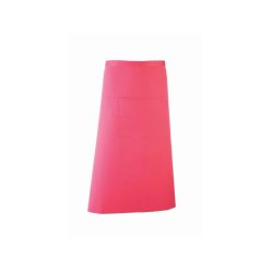 PREMIER PR158 unisex hosszú pincér kötény fukszia -U()