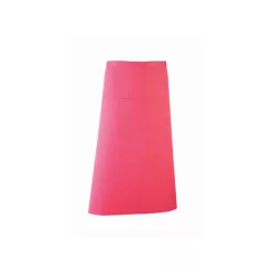 PREMIER PR158 unisex hosszú pincér kötény fukszia -U()