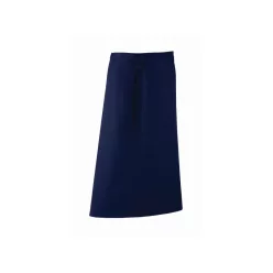  PREMIER PR158 unisex hosszú pincér kötény sötétkék -U()