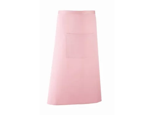 PREMIER PR158 unisex hosszú pincér kötény pink -U()