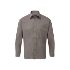  PREMIER PR200 férfi pamut ing hosszúujjú sötétszürke -XL/2XL()
