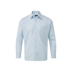   PREMIER PR200 férfi pamut ing hosszúujjú világoskék -6XL()