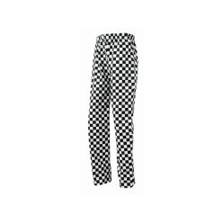   PREMIER PR553 unisex szakácsnadrág fekete-fehér kockás -3XL()