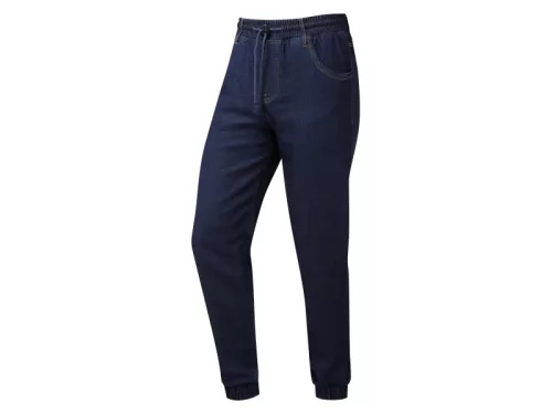 PREMIER PR556 unisex farmer hatású szakácsnadrág indigókék -XS()