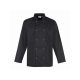 PREMIER PR665 unisex hosszúujjú szakácskabát fekete -S()