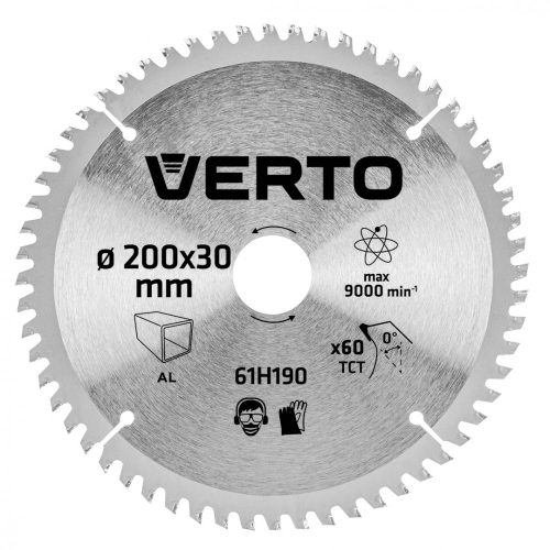 Verto Körfűrészlap 200X30 Z60