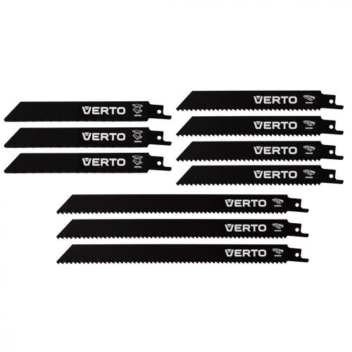 Verto Orrfűrészlap készlet, HCS, set 10db.