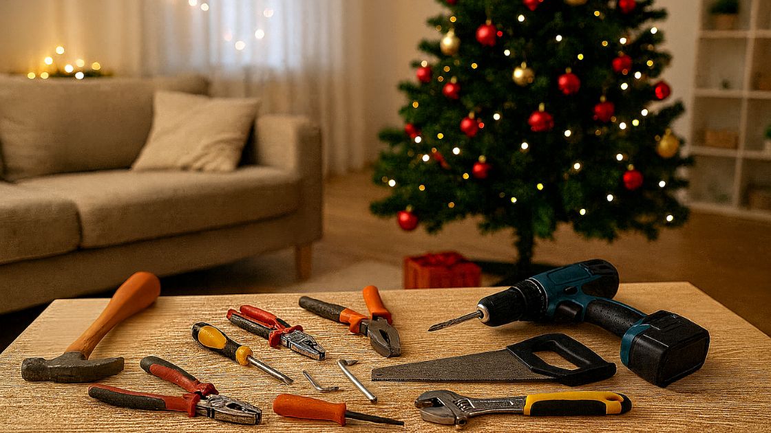 Amikor karácsonykor mindenki ideges… de a megfelelő szerszám nincs otthon